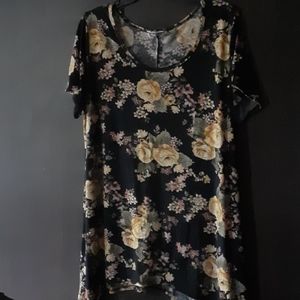 Floral Spring Hi-Low Tunic